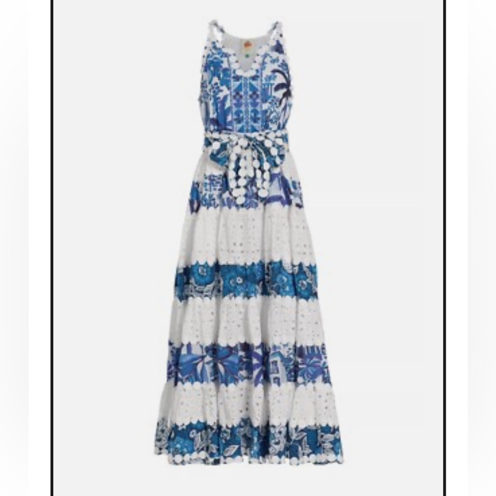 FARM RIO Sleeveless Maxi Dress